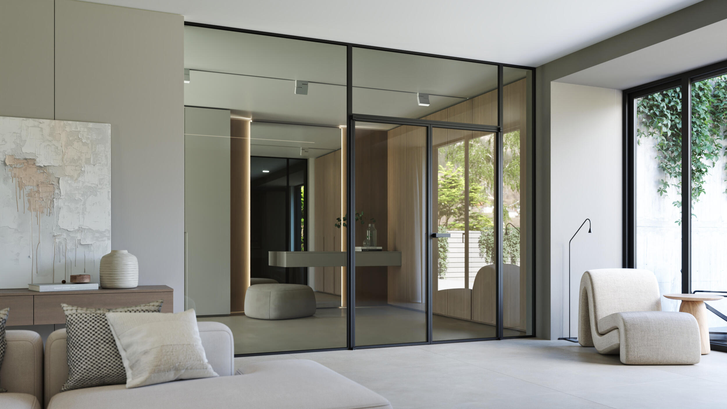 Idea doors in double-leaf version