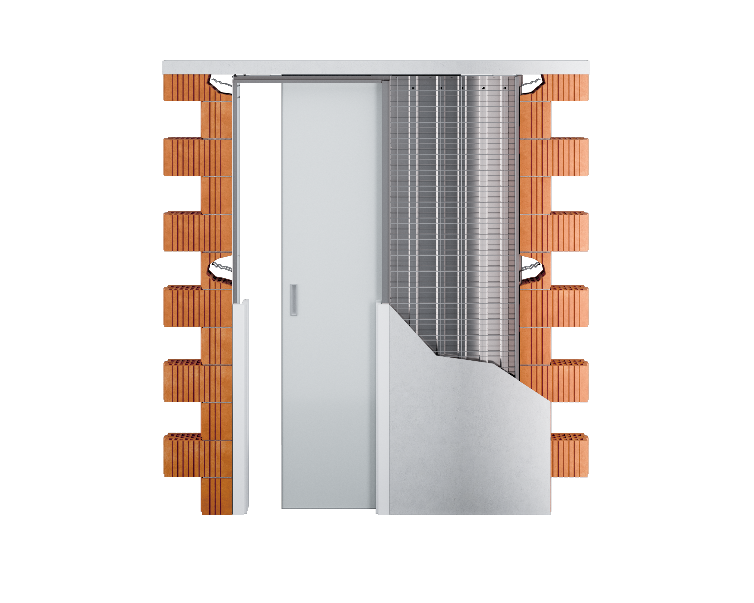 Norma Standard pocket door frame