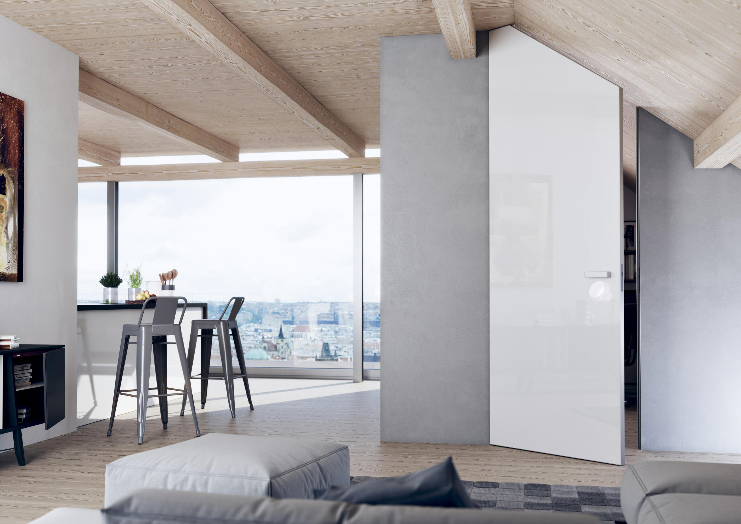 Aktive 40/00 concealed door frame