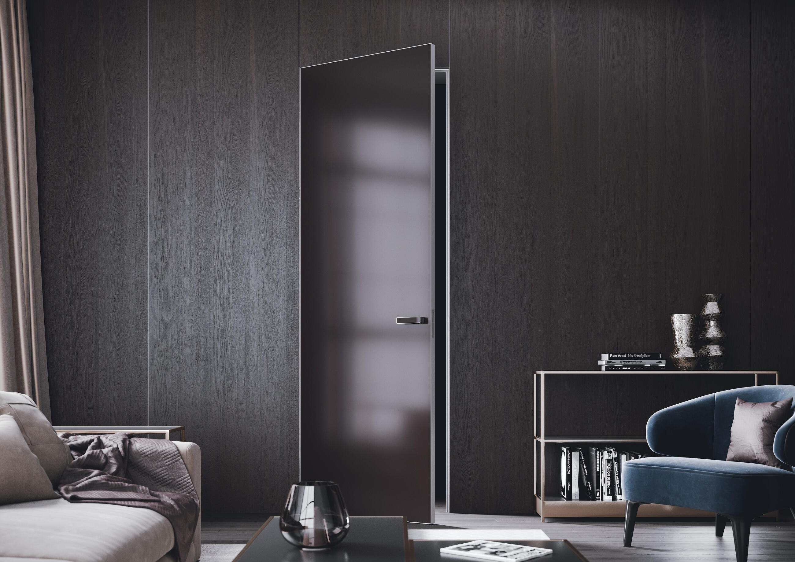 Efekta concealed door frame