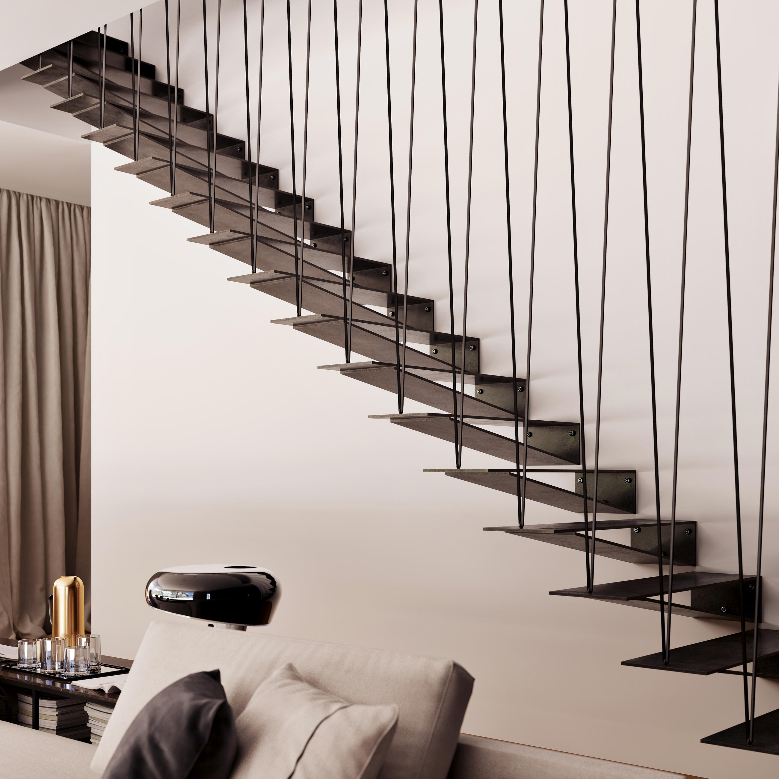 Spirit indoor stairs