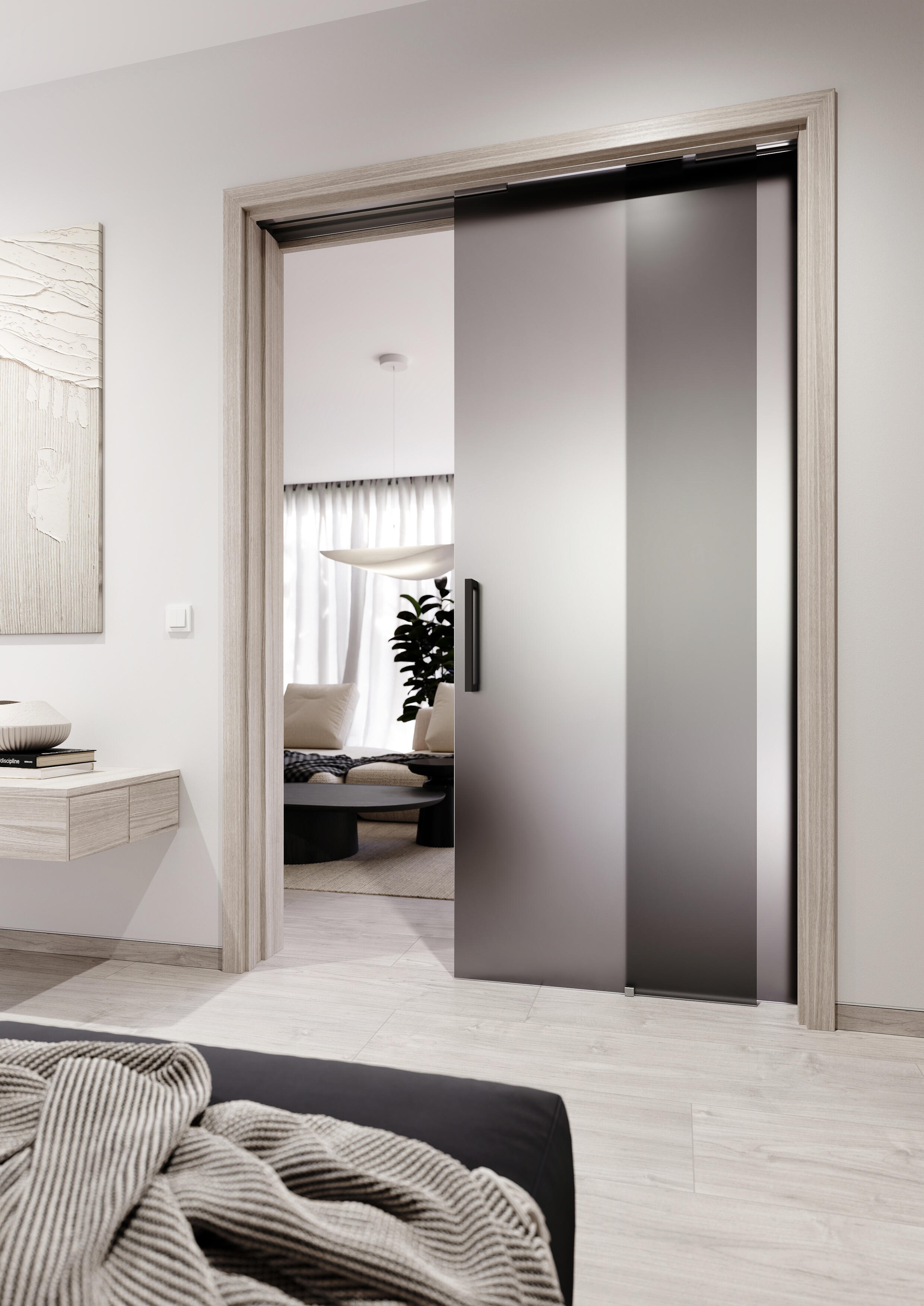 Norma Parallel pocket door frame