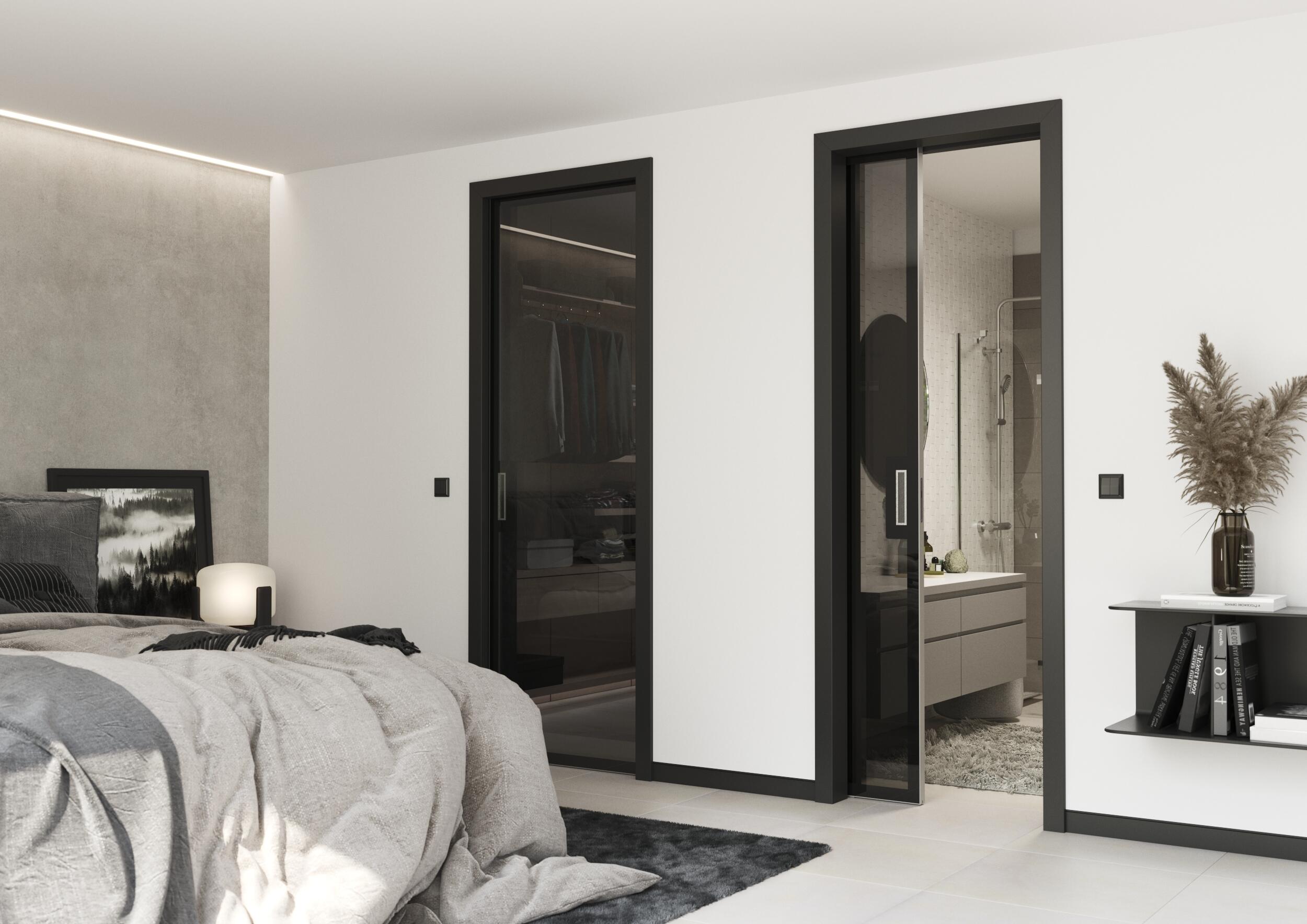 Master Clear sliding door