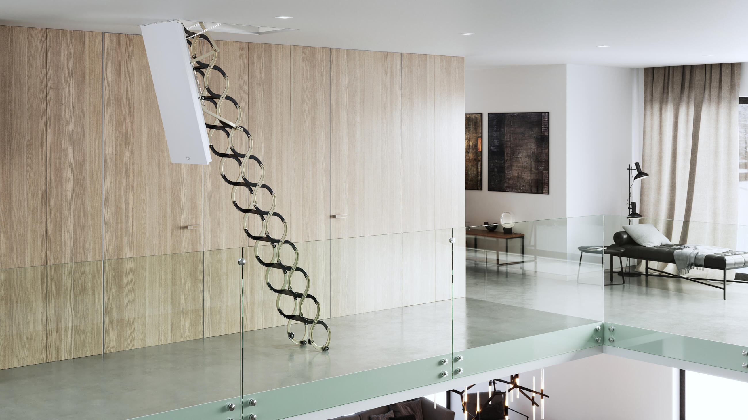 Lusso ZP insulated loft ladders