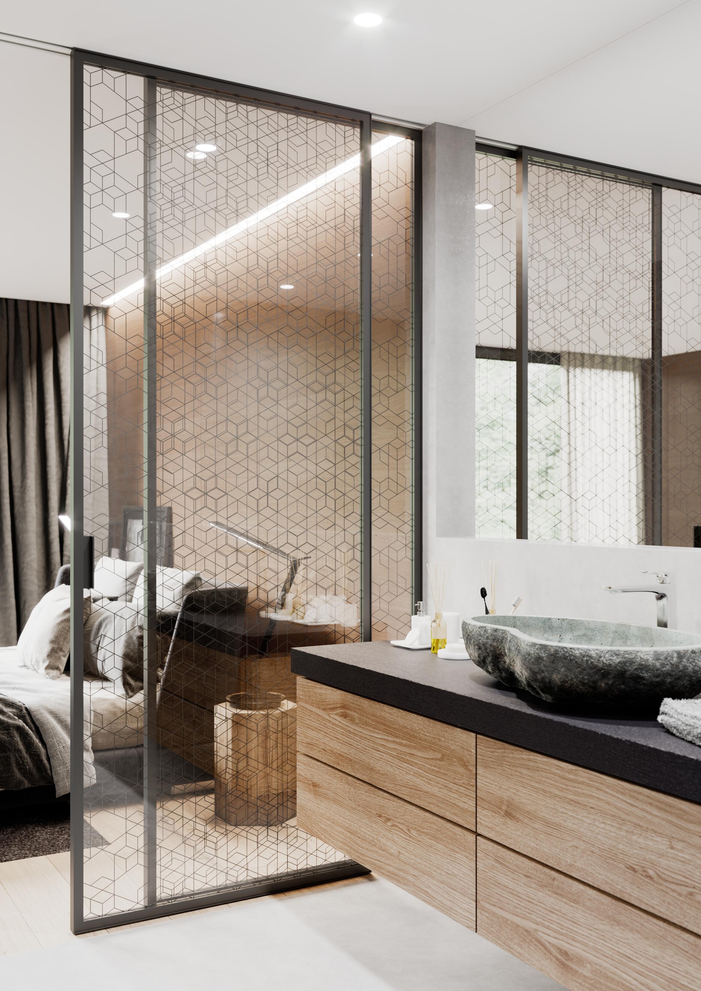 Sting door with Premium sliding track