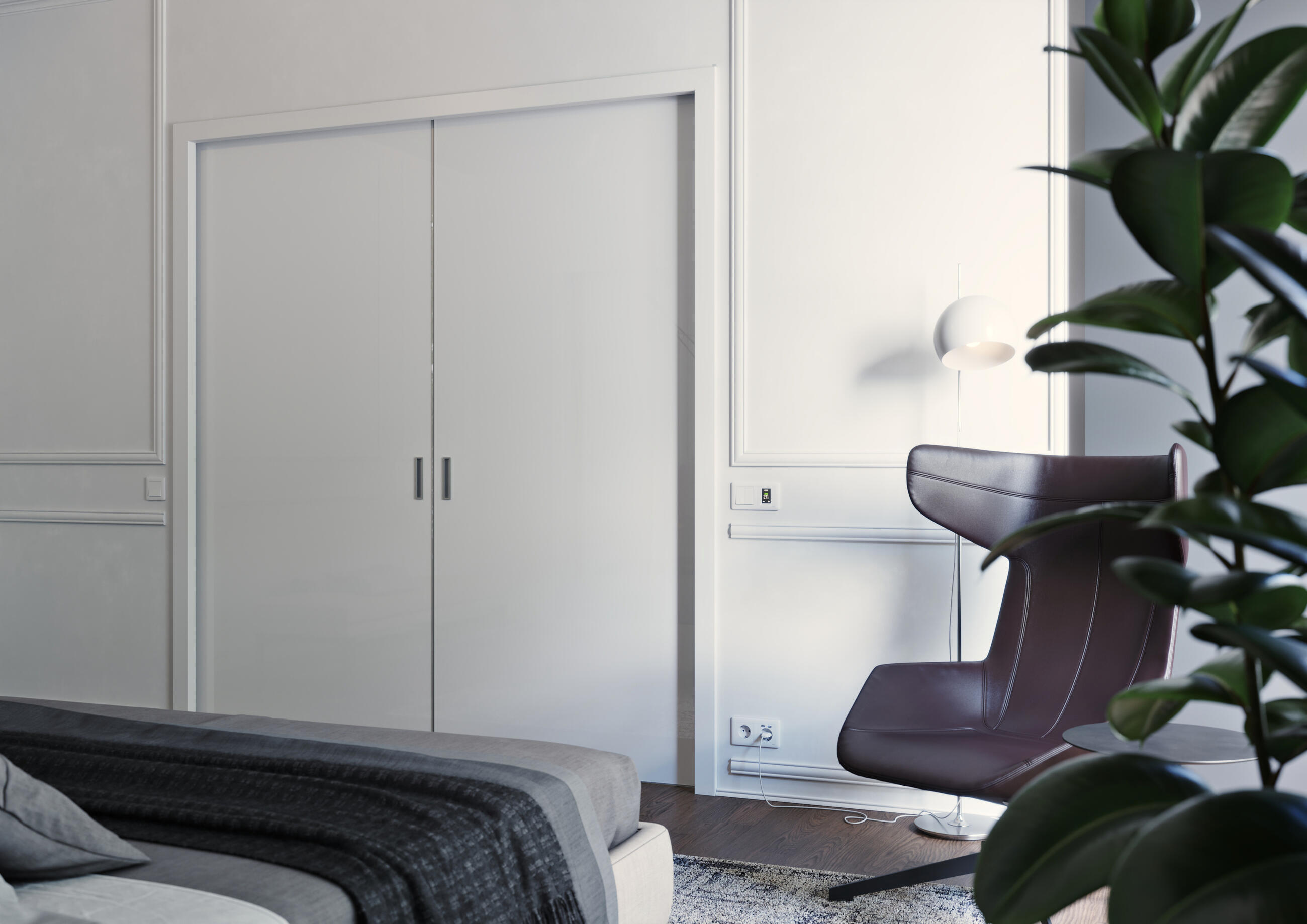 Elektra Komfort pocket door frame