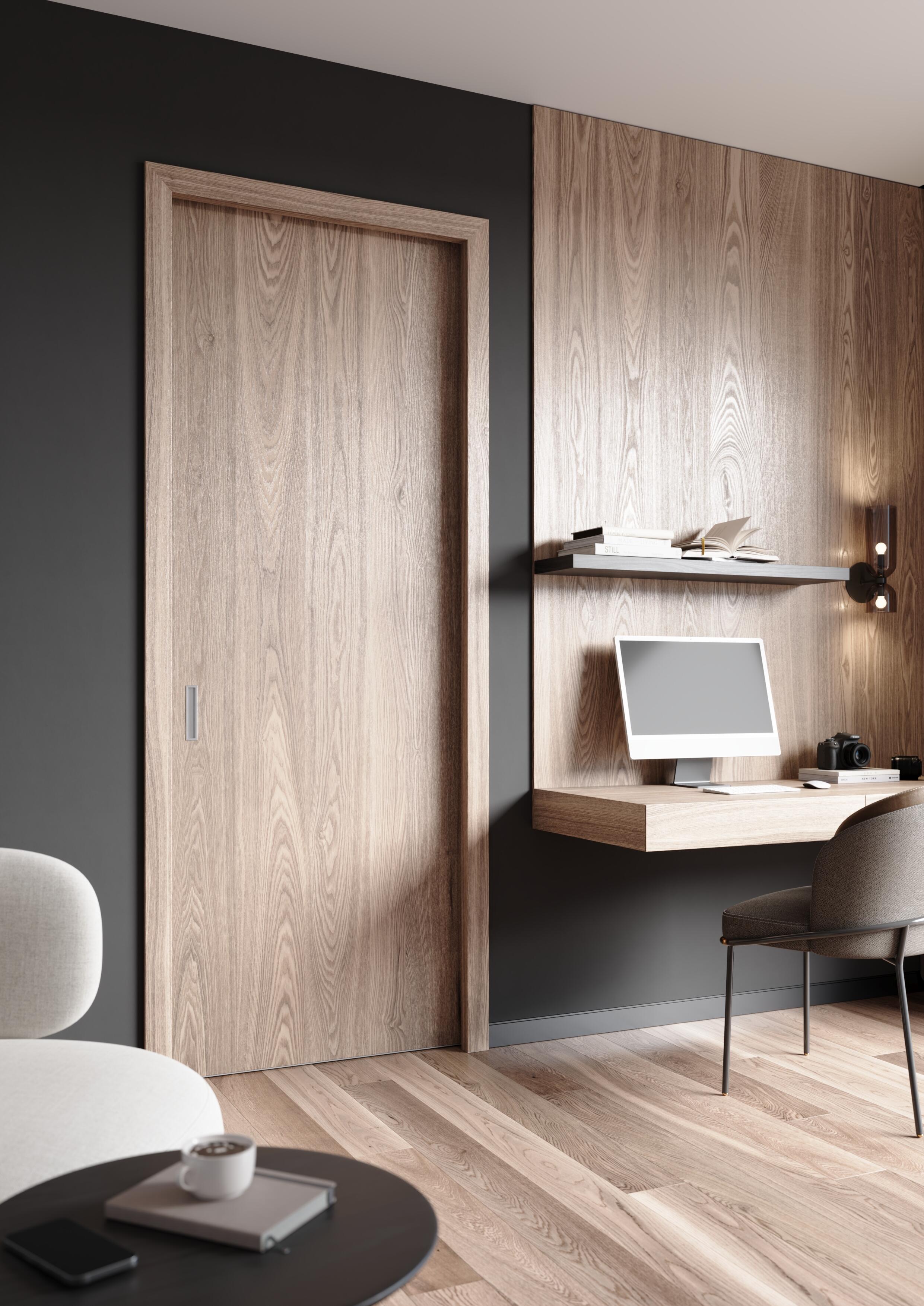 Atlas pocket door frame