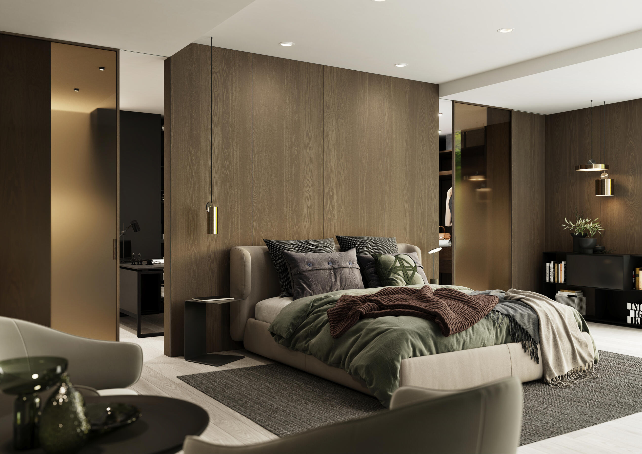 Idea Wood sliding door