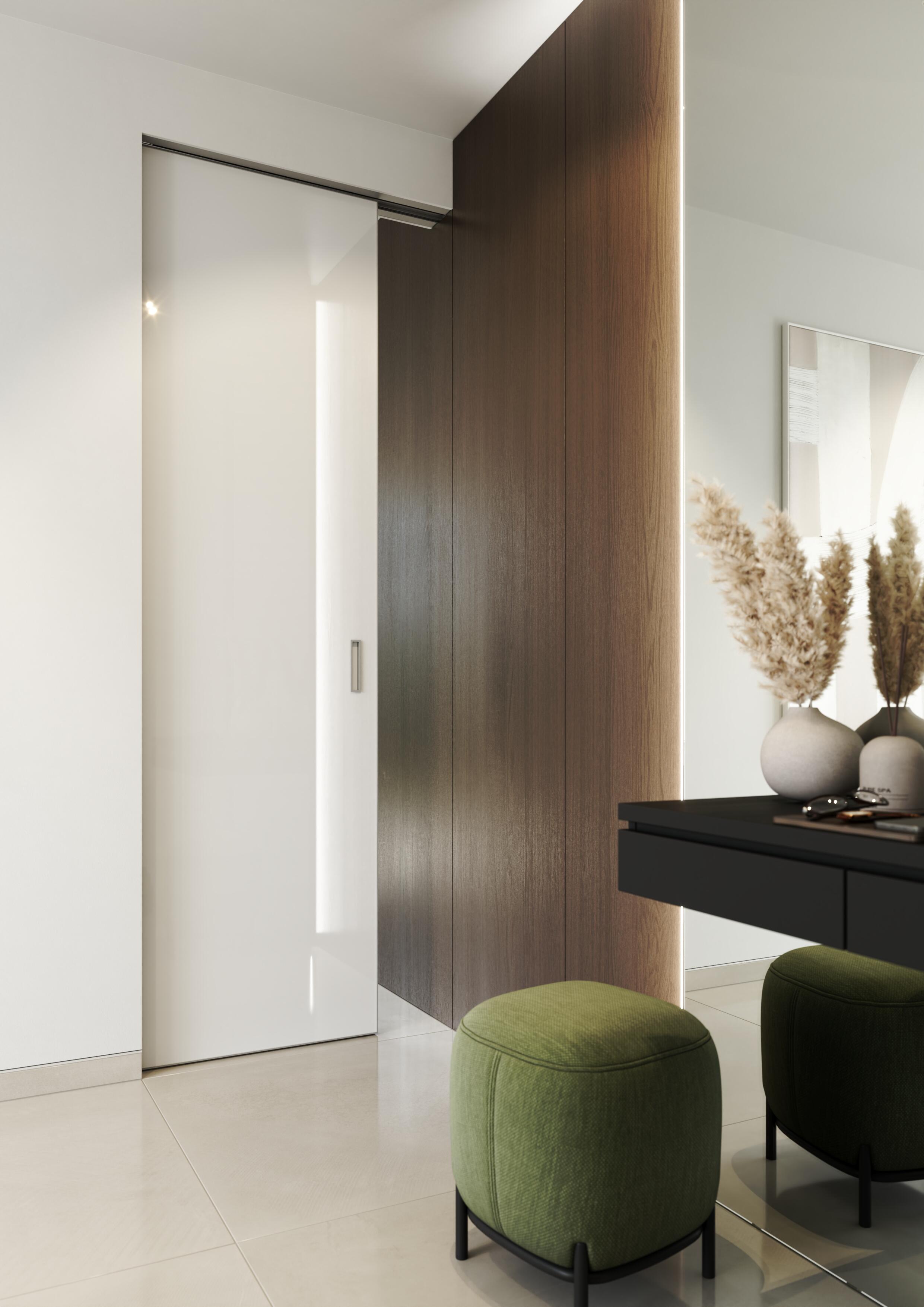 Aktive II Standard pocket door frame without frame