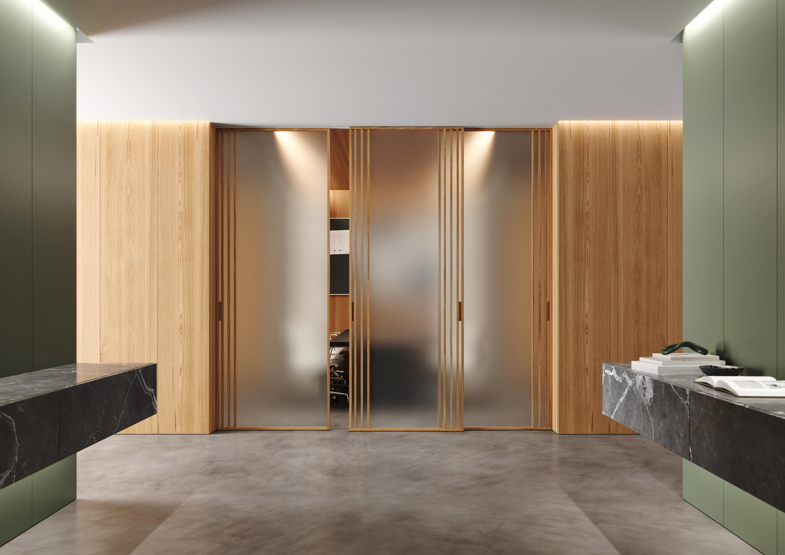 Idealine Trinity sliding doors
