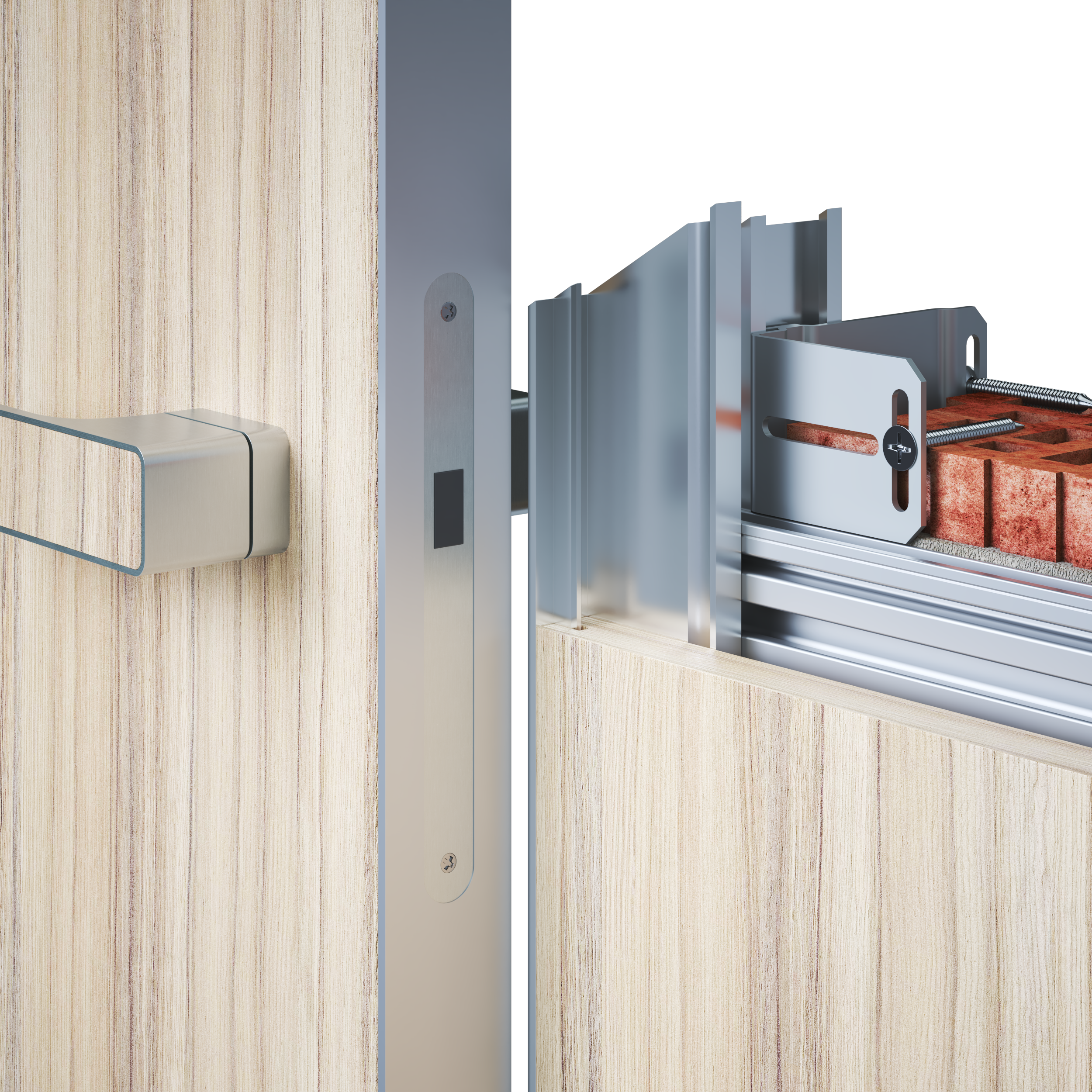 Efekta 40/00 concealed door frame