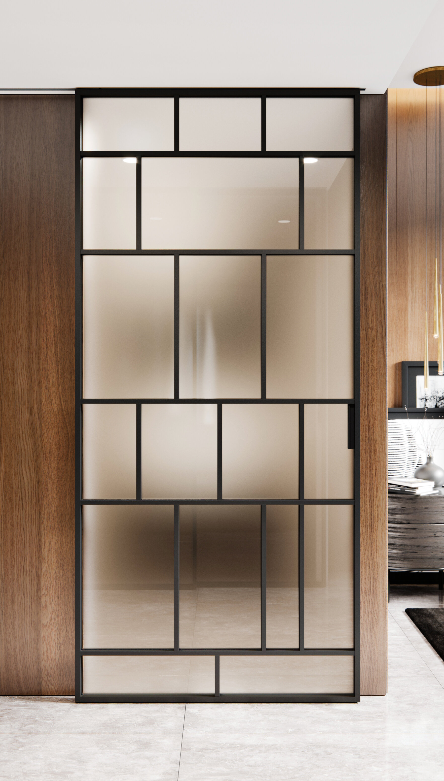 Idealine Chess sliding door