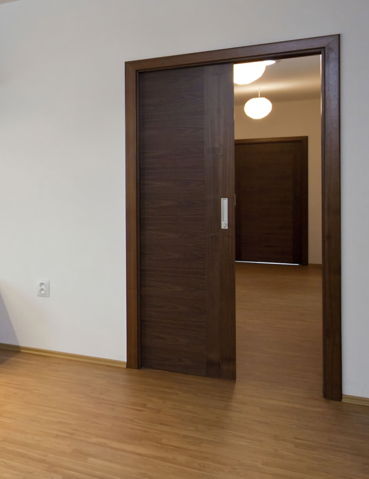 Pure pocket door frame